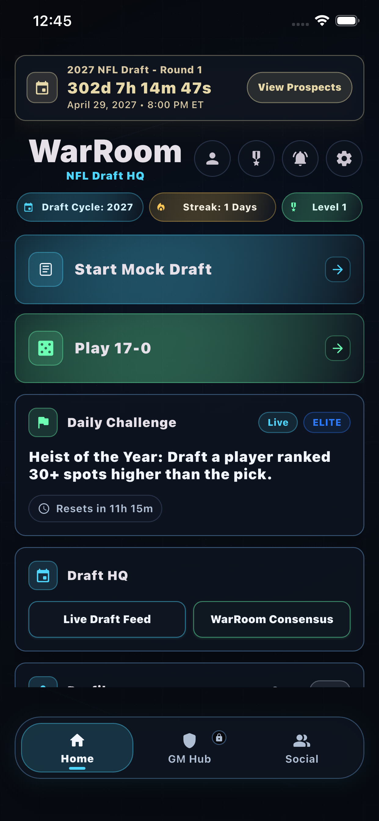 WarRoom screenshot 1